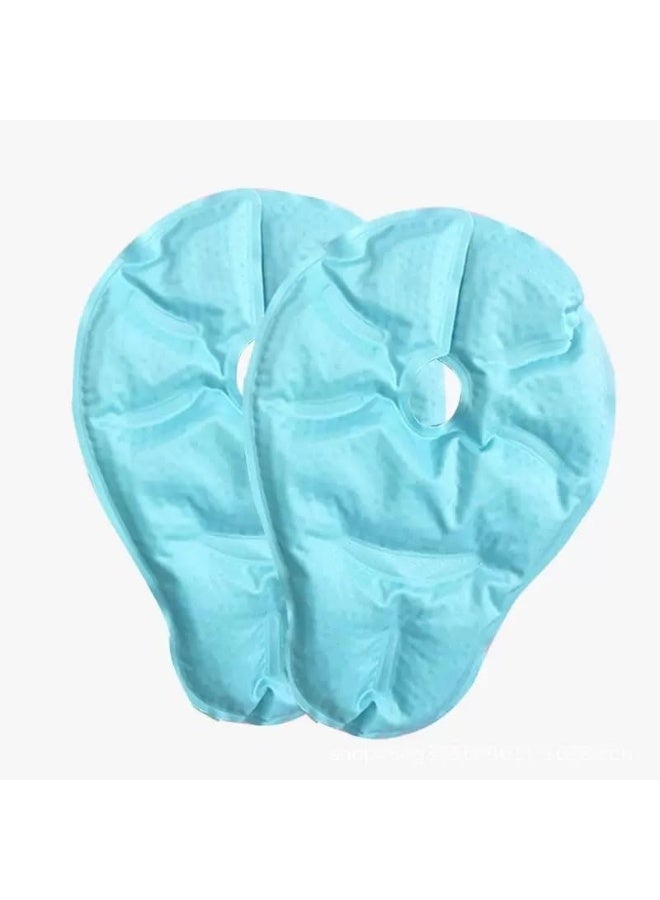 YelaJoy Breast Cold and hot Compress pad to unblock Breast Tissue, Breast Tissue to unblock Breast Tissue, and use a Knot Heat Compress Bag to Relieve Breast Swelling During Lactation（2pcs） - Image 1
